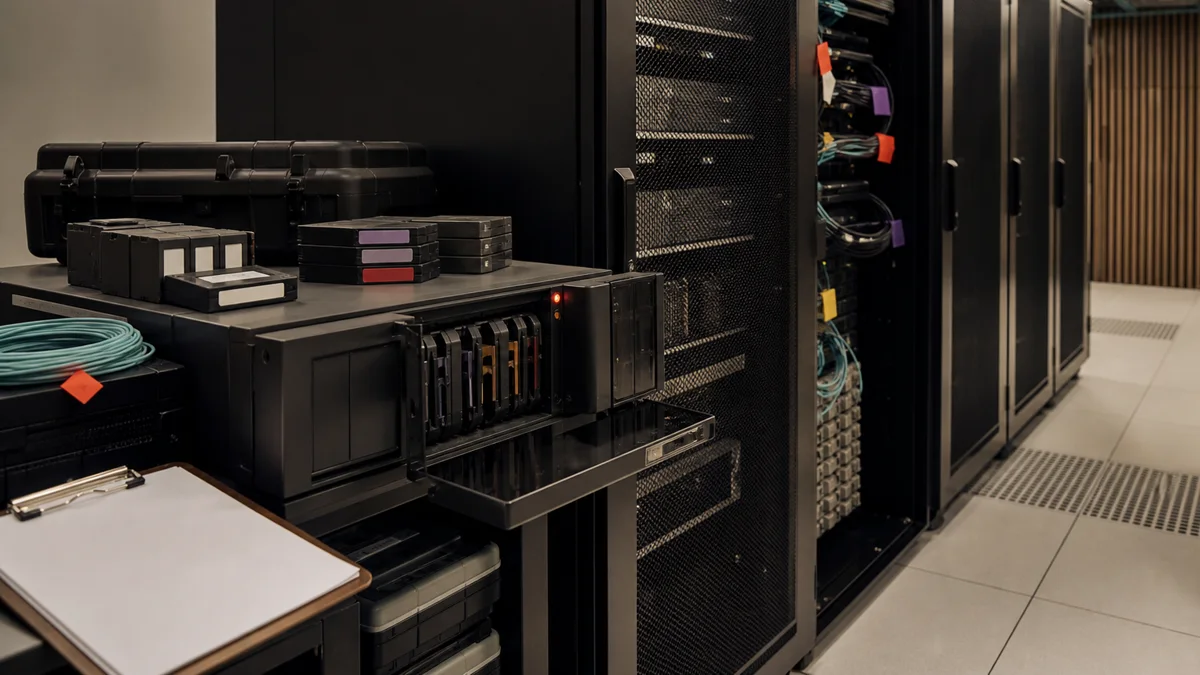 Illustration of backup restore testing and service recovery planning