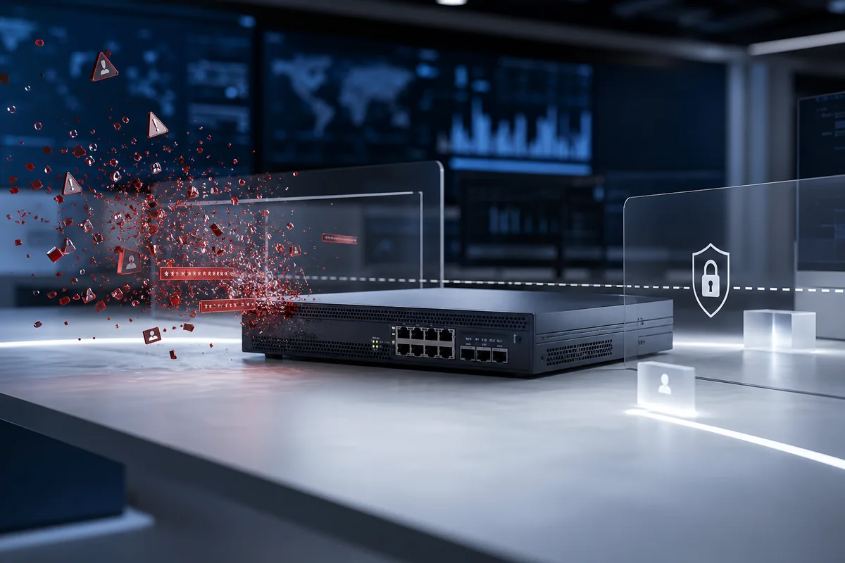 Visual editorial Security campaign