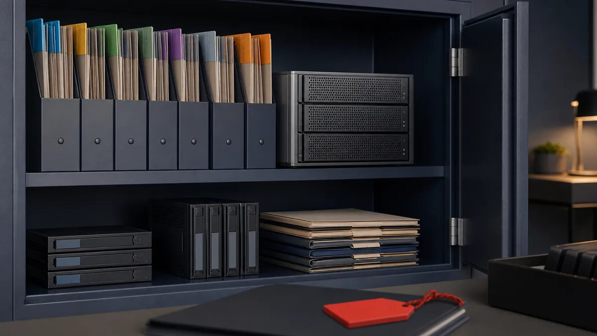 Visual editorial Backup / DR