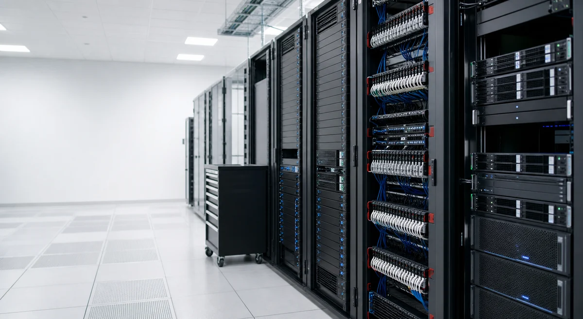 Infrastruktur jaringan dan storage untuk keamanan, backup, pemulihan, dan operasi IT